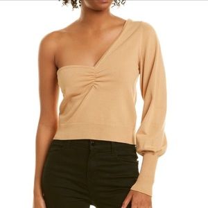NWT-525 america one shoulder sweater-S